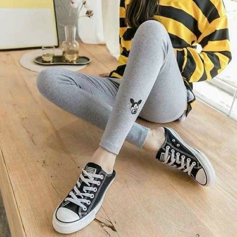 [Mã FASHIONT4WA2 giảm 10K đơn 50K] quần legging len tăm,legging thu đông